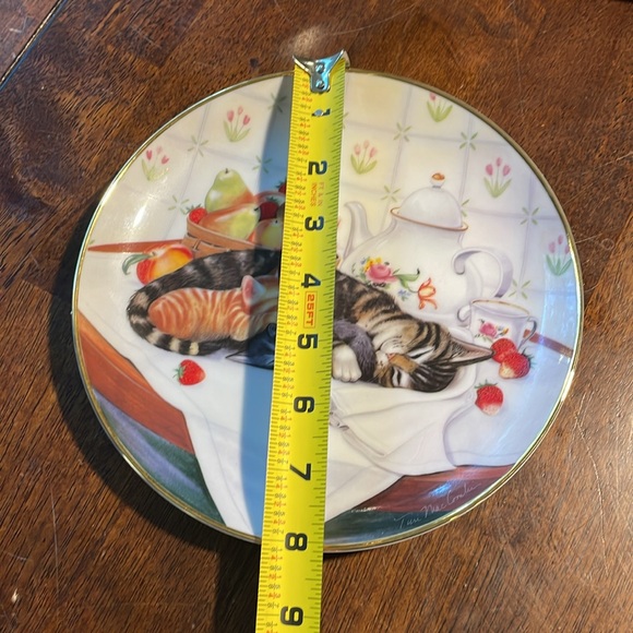 Cat collectors plate - Picture 5 of 5